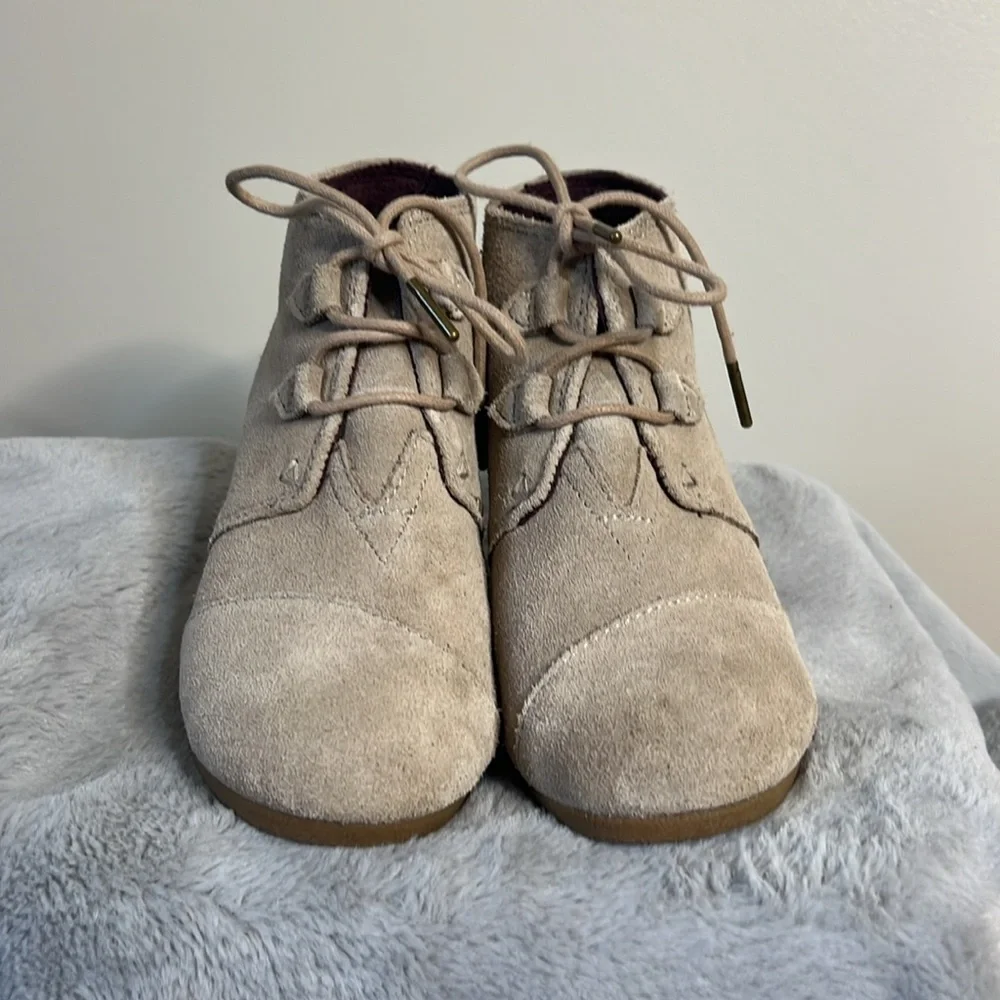 TOMS Kala Women's Wedge Ankle Boots - Great Used condition - Picture 4 of 10